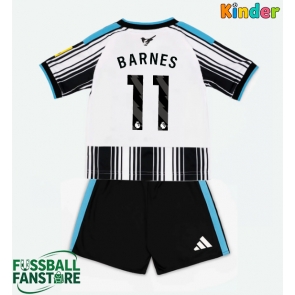 Newcastle United Harvey Barnes #11 Replik Heimtrikot Kinder 2026-27 Kurzarm (+ Kurze Hosen)